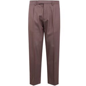 Zegna Men Cotton And Wool Pants